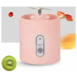 Multifunctional Household Juice Cup Juicer Portable Student USB Charging 75220mm White -Small Appliances Store 100165329 4