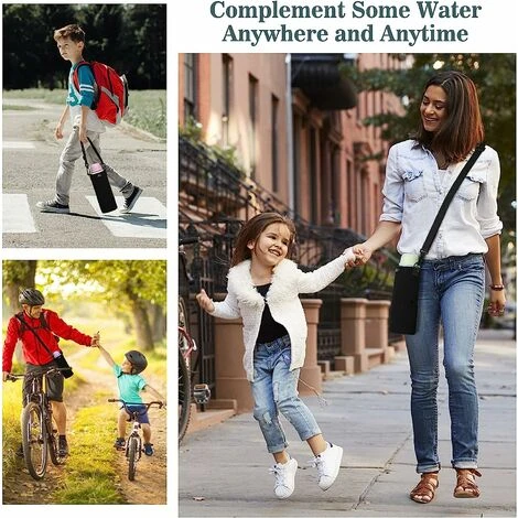 Premium Portable Insulated 1000ml Neoprene Water Bottle Holder With Adjustable Shoulder Strap Stainless Steel Glass/Plastic Bottles 3 Premium Portable Insulated 1000ml Neoprene Water Bottle Holder With Adjustable Shoulder Strap Stainless Steel Glass/Plastic Bottles - Image 3