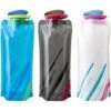Pack 700ml Collapsible Water Bottle, Collapsible Reusable Water Bottle