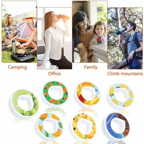 Air Up Water Bottle Flavor Pod Pack, Scented Airup Bottle Flavor Pods For Water Flavor, Safe Airtight Pod Pack With Fruit Flavor, 0 Sugar And Calories (E Grape Flavor) 2 Air Up Water Bottle Flavor Pod Pack, Scented Airup Bottle Flavor Pods For Water Flavor, Safe Airtight Pod Pack With Fruit Flavor, 0 Sugar And Calories (E Grape Flavor) - Image 2