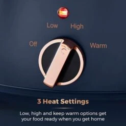 Tower Cavaletto 3.5 Litre Slow Cooker Midnight Blue -Small Appliances Store 100996069 4