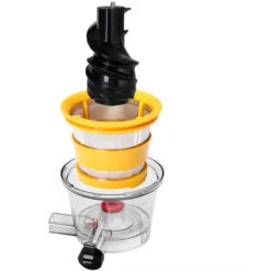 Monzana Slow Juicer 500W Cold Press Masticating Electric Kitchen Machine For Whole Fruit Vegetables BPA Free Citrus Orange Ginger Celery -Small Appliances Store 17462043 3