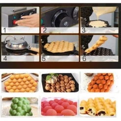 110V-220V Electric Waffle Maker Pancake Oven Professional Waffle Maker(Euro Standard Socket) 8 110V-220V Electric Waffle Maker Pancake Oven Professional Waffle Maker(Euro Standard Socket) -Small Appliances Store 32871733 4