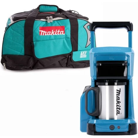 Makita DCM501 10.8V/18V CXT/LXT Cordless Coffee Maker With LXT400 831278-2 Bag 1 Makita DCM501 10.8V/18V CXT/LXT Cordless Coffee Maker With LXT400 831278-2 Bag