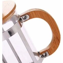 Coffee Filters 350Ml Glass Coffee Pot Coffee Pot Heat Resistant Elegant Filtration French Press Coffee Machine French Press Wooden Lid Filter -Small Appliances Store 35539818 5