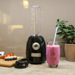 Charles Bentley Blender Juicer Smoothie Maker 300W With Portable Travel Bottle -Small Appliances Store 36207728 5