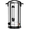 Monzana Mulled Wine Kettle 8.8L Stainless Steel Hot Drink Dispenser Temperature Setting 30-110°C Including Drip Tray 20 Litre