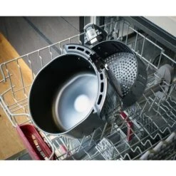 Monzana Air Fryer 3.6L 1500W 80-200° Dishwasher Safe Airfryer Healthy Black -Small Appliances Store 36599964 4