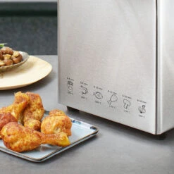 Monzana Deep Fryer 4 Liters Stainless Steel With Oil 2000 Watts Removable Oil Container Adjustable Temperature Cold Zone Technology 8 Monzana Deep Fryer 4 Liters Stainless Steel With Oil 2000 Watts Removable Oil Container Adjustable Temperature Cold Zone Technology -Small Appliances Store 36812217 4