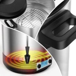 Monzana Automatic Preserving Machine 28L Continuous Temperature Controller 30-100°C Timer Tap For 14 Glasses Mulled Wine Cooker 1800W 28L Mit LCD Und Timer (de) -Small Appliances Store 37253384 4