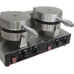 KuKoo Double Waffle Maker Commercial Catering Kitchen Stainless -Small Appliances Store 40901517 3