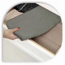 No Name Non-slip Mat For Coffee Maker - Venteo - Grey/Turquoise Blue - Adult - Ultra Absorbent And Machine Washable - Dimension 26x42cm -Small Appliances Store 50410839 5