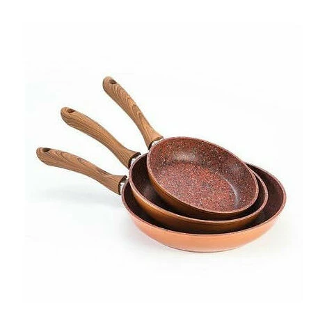 No Name Frying Pan Granite - Venteo - Copper Stone Pan - Non-stick And Anti-scratch With Copper Effect - All Fires (20/24/28) 1 No Name Frying Pan Granite - Venteo - Copper Stone Pan - Non-stick And Anti-scratch With Copper Effect - All Fires (20/24/28)