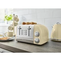 Swan 4 Slice Retro Toaster - Cream -Small Appliances Store 54673985 3