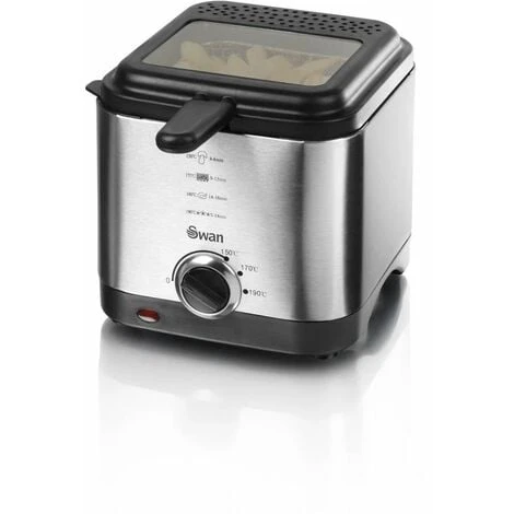 Swan 1.5 Litre Stainless Steel Fryer 1 Swan 1.5 Litre Stainless Steel Fryer