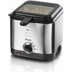Swan 1.5 Litre Stainless Steel Fryer 9 Swan 1.5 Litre Stainless Steel Fryer -Small Appliances Store 54674132 5