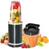 HOMCOM Countertop Blender 1000W Smoothie Maker With 0.7L And 0.35L Mix Cup