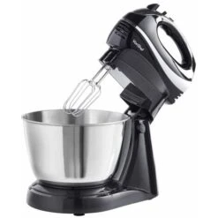 VonShef 2 In 1 Twin Hand And Stand Mixer 300W With Detachable Mixing Function, Non Slip Feet, 5 Speeds, Eject & Turbo Button - Includes 3.5L Capacity Bowl, 2X Beaters, 2X Dough Hooks & Balloon Whisk -Small Appliances Store 54924550 4