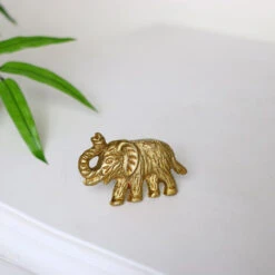 Gold Elephant Drawer Knob -Small Appliances Store 57109458 3