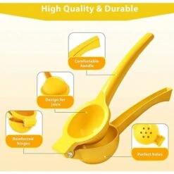 Lemon Squeezer - Metal Citrus Squeezer - Manual Citrus Squeezer - Citrus Squeezer Citrus Squeezer Manual Citrus Squeezer -Small Appliances Store 57735270 5