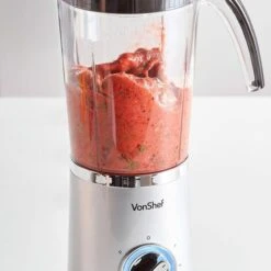 VonShef Blender, Juicer & Grinder - 4 In 1 Multi-Functional, 17 Piece Set With 2 Speed Settings And Pulse Function Ideal For Crushing Ice, Making Smoothies, Protein Shakes And More 220W -Small Appliances Store 58218029 5