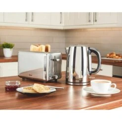 Swan 1.7L Polished Stainless Steel Jug Kettle -Small Appliances Store 58260724 4
