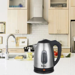 220V 2000W 1.8L Stainless Steel Electric Kettle With Water Window -Small Appliances Store 59085754 5