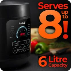 Pressure Multi-Cooker 6L With Slow Cook, Steam, Warm, Sauté - Avalla K-90 -Small Appliances Store 59726726 3