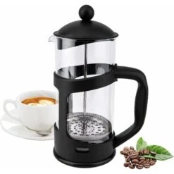 French Press Coffee Maker 2 Cups, Cafetiere Coffee Press, Perfect For Coffee Lover Gifts Morning Coffee, Maximum Flavor Coffee Brewer With Stainless Steel Filter, 12 Oz/350 ML