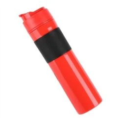 350ml Portable Tea And Coffee Maker Bottle Coffee Press Bottle Travel French Press Coffee Maker For Commuter Camping Outdoors And Office(Red) -Small Appliances Store 61042973 4