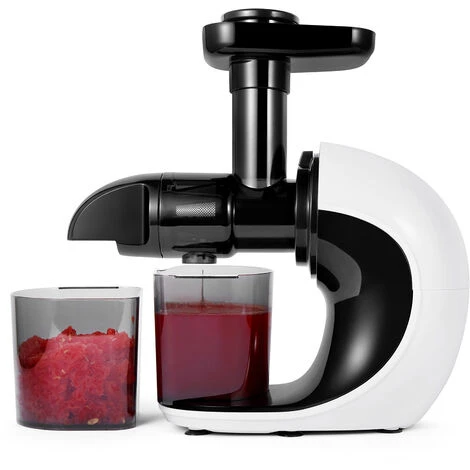 Masticating Juicer Machines Slow Juicer Cold Press For Vegetables Fruits 2 Speed Modes Quiet Motor Reverse Function Easy To Clean White 2 Masticating Juicer Machines Slow Juicer Cold Press For Vegetables Fruits 2 Speed Modes Quiet Motor Reverse Function Easy To Clean White - Image 2