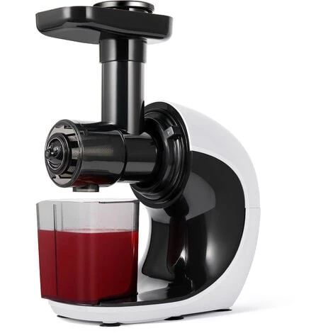 Masticating Juicer Machines Slow Juicer Cold Press For Vegetables Fruits 2 Speed Modes Quiet Motor Reverse Function Easy To Clean White 3 Masticating Juicer Machines Slow Juicer Cold Press For Vegetables Fruits 2 Speed Modes Quiet Motor Reverse Function Easy To Clean White - Image 3