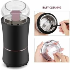 Electric Coffee Grinder, 150W Electric Coffee Grinder Frijol Grinder Spice Nothing Grinder With Stainless Steel Blade 7 Electric Coffee Grinder, 150W Electric Coffee Grinder Frijol Grinder Spice Nothing Grinder With Stainless Steel Blade -Small Appliances Store 67263294 3