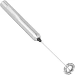 Handheld Electric Frothing Whisk. Milk, Coffee Or Tea Frother. Requires Two AAA Batteries. (not Included)