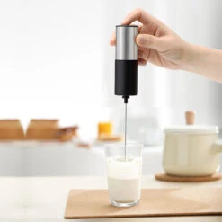 Automatic Design Mini Electric Hand Mixer Handheld Milk Frother Hand Stirrer Electric Frothing Machine -Small Appliances Store 67644839 3
