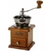 Vintage Manual Coffee Grinder Ceramic Conical Burr Portable Hand Crank Coffee Machine