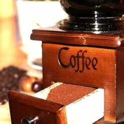 Vintage Manual Coffee Grinder Ceramic Conical Burr Portable Hand Crank Coffee Machine 8 Vintage Manual Coffee Grinder Ceramic Conical Burr Portable Hand Crank Coffee Machine -Small Appliances Store 68106168 4