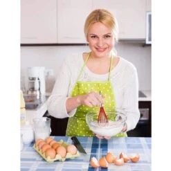 Silicone Whisk, Balloon Whisk Set, Wire Whisk, Egg Frother, Milk And Egg Beater Blender-Kitchen Utensils For Blending, Whisking, Beating, Stirring, Set Of 3, Red -Small Appliances Store 68106244 5