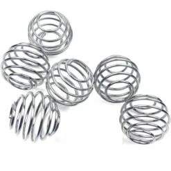 Shaker Balls, 6 Pcs Protein Shaker Ball Stainless Steel Blender Ball Replacement Shaker Ball For Shaker,Drinking Bottle Cup, 1.2 In
