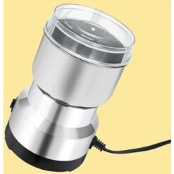 Multipurpose Electric Coffee Bean Grinding Tool Stainless Steel Milling Machine For Seeds Spices Herbs Nuts,EU Plug - EU Plug -Small Appliances Store 69293016 4
