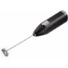 Milk Frother (in Steel, Very Powerful Motor At 14,000 Rpm, Special Spiral, Easy Cleaning, Milk Frother, Matcha Brush) Black