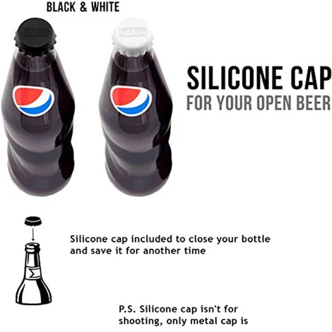 Vacuum Insulated Walled Stainless Steel 3-in-1 Beer / Soda Bottle And Can Cooler With Beer Opener BLACK 4 Vacuum Insulated Walled Stainless Steel 3-in-1 Beer / Soda Bottle And Can Cooler With Beer Opener BLACK - Image 4