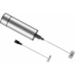 Electric Milk Frother, Milk Frother, Stainless Steel Milk Frother, And Cold Foam For Coffees, Espressos, Lattes, Cappuccinos