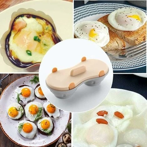 Microwave Egg Poacher - Egg Boiler - Kitchen Utensil - Steamed - Cooking Utensil(Orange) 5 Microwave Egg Poacher - Egg Boiler - Kitchen Utensil - Steamed - Cooking Utensil(Orange) - Image 5