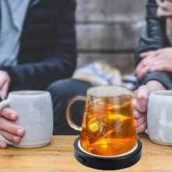 Coffee Cup WarmerㄛUSB Electric Heated Coaster,Teapot Warmer,Provides Consistent Temperature For Coffee, Milk And Beverages In Office And Home -Small Appliances Store 71418951 3