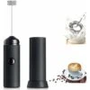 Portable Milk Frother Electric Milk Frother With Stainless Steel Whisk For Whipping Coffee/latte/cappuccino