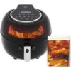 HOMCOM 7L Digital Air Fryer W/ Dehydrate 7 Presets, Rapid Air Circulation 1500W