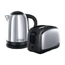 Russell Hobbs Lincoln Twin Pack Stainless Steel