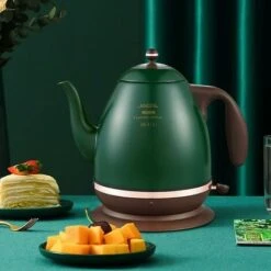 Retro Electric Kettle 304 Stainless Steel Household Appliances 1.5l Portable Travel Water Boiler 1500w European Style Coffee Pot Red 8 Retro Electric Kettle 304 Stainless Steel Household Appliances 1.5l Portable Travel Water Boiler 1500w European Style Coffee Pot Red -Small Appliances Store 74691829 4
