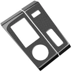 2pcs Car Carbon Fiber Shift Panel Control Panel Decal Interior Modification For 2022+ Rhd